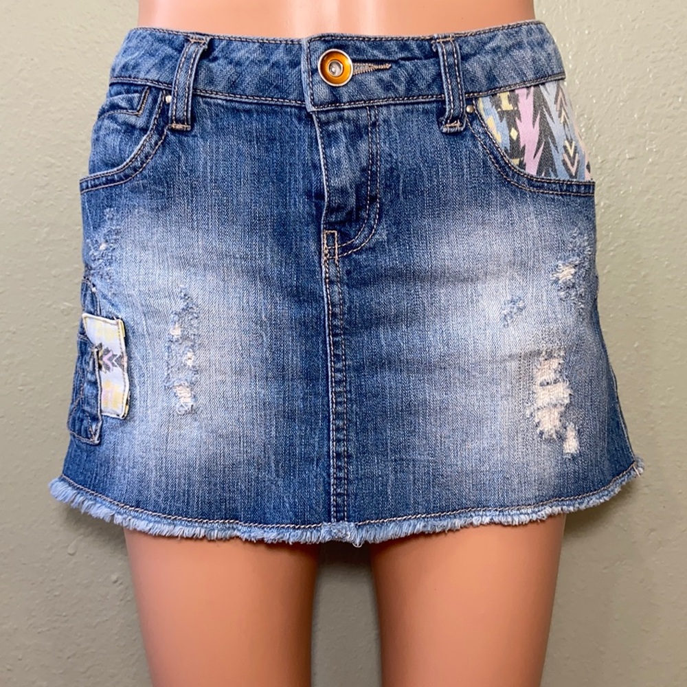 Forever 21 Denim Mini Skirt